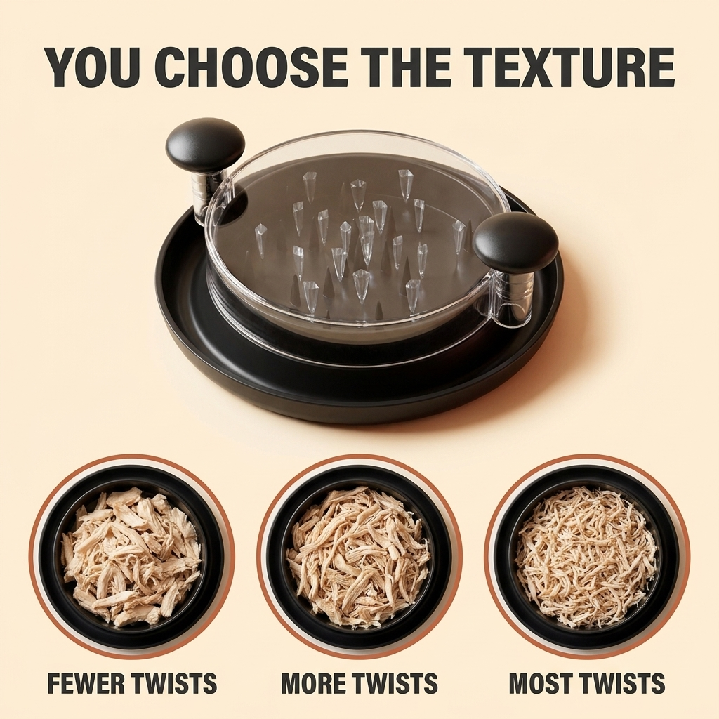 TenderTwist™ Meats Shredder