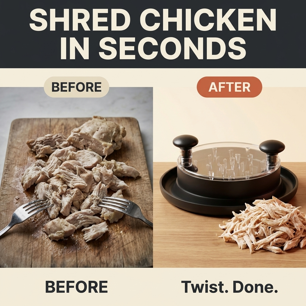 TenderTwist™ Meats Shredder
